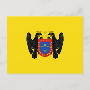 Cartão Postal Lima, bandeira do Peru