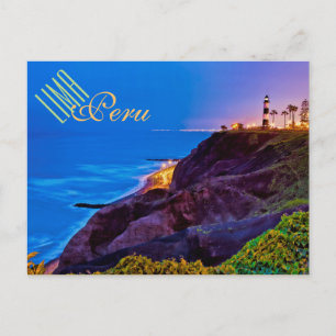 Cartão Postal Lima, Peru, distrito de Miraflores, S.A.