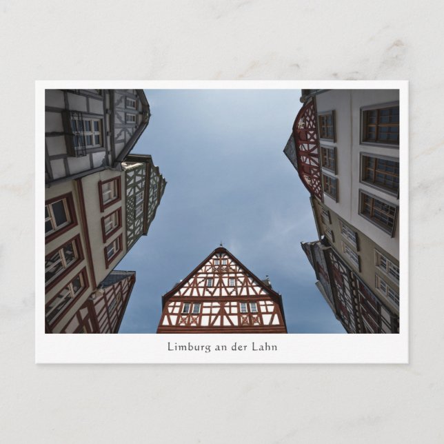 Cartão Postal Limburg an der Lahn, Alemanha (Frente)
