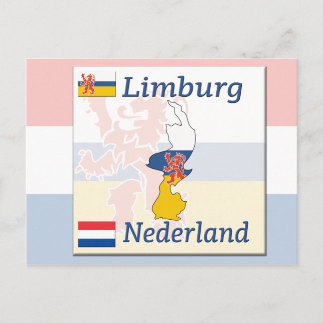 Cartão Postal Limburg- Nederland (Frente)
