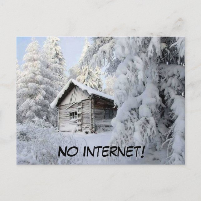 Cartão Postal Limite de Neve (Frente)