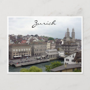 Cartão Postal limmat zurich
