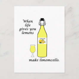 Cartão Postal Limões para Limoncello