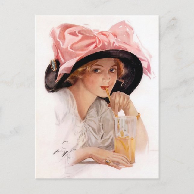 Cartão Postal Limonada de mangueira (Frente)