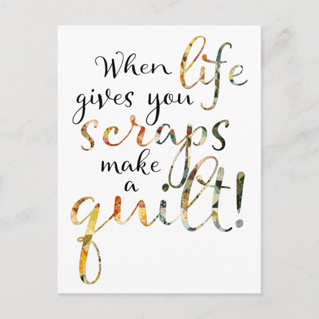 Cartão Postal Limpar Quando A Vida Lhe Dá Escadas Faz Uma Inclin (Frente)