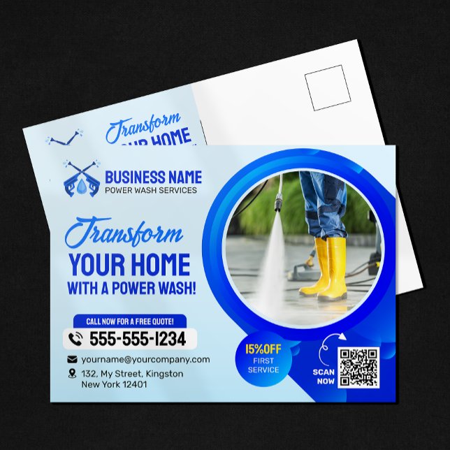 Cartão Postal Limpeza Da Pressão Da Câmara De Lavagem (Criador carregado)