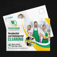 Limpeza de Casa Amarela Verde Empregada Doméstica
