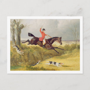 Cartão Postal Limpeza de um Ditch, 1839 (óleo no painel)