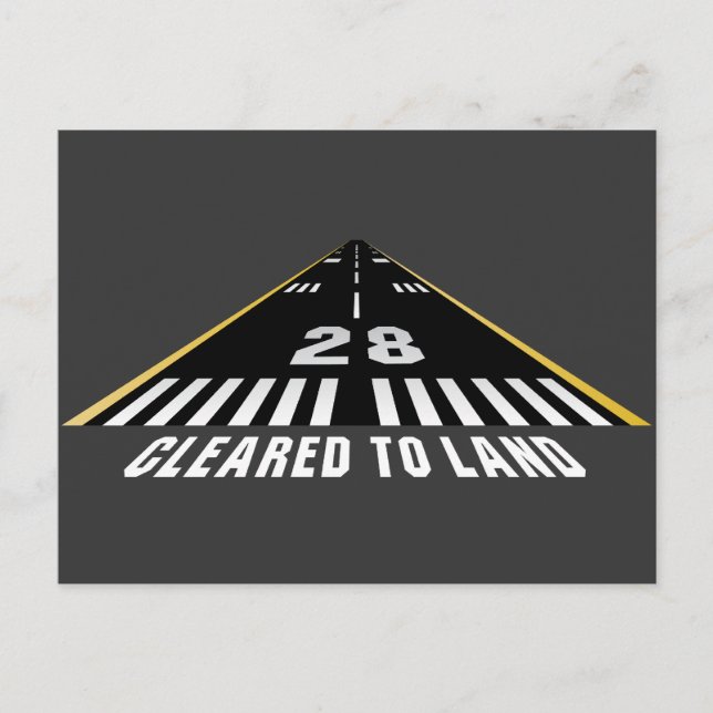 Cartão Postal Limpo Para A Estrada (Frente)