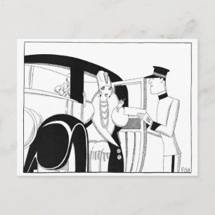 Cartão Postal Limusine de Anne Harriet Fish