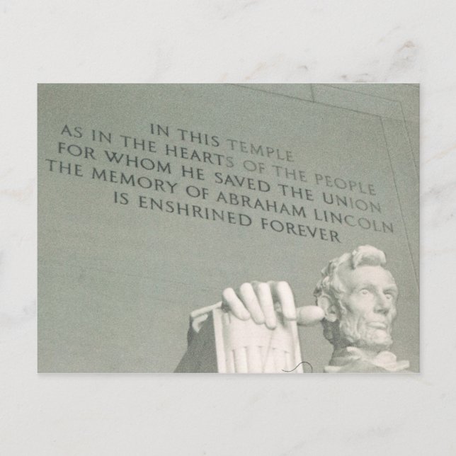 Cartão Postal lincoln (Frente)