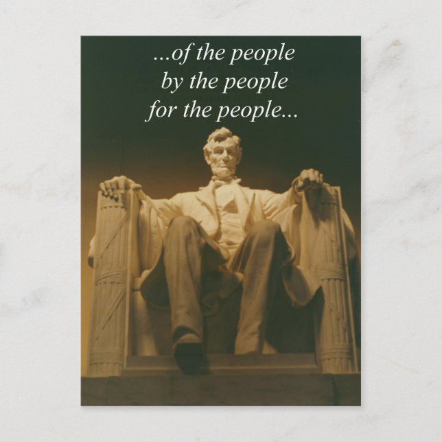 Cartão Postal Lincoln 1 (Frente)