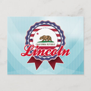 Cartão Postal Lincoln, CA