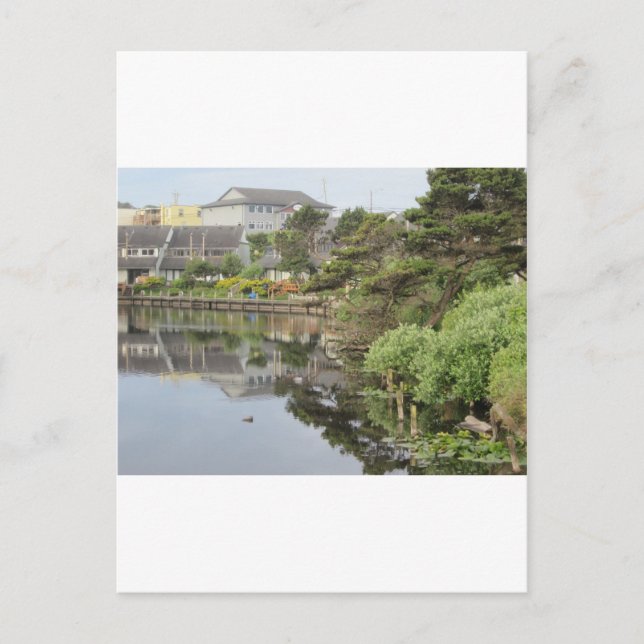 Cartão Postal Lincoln City Oregon (Frente)