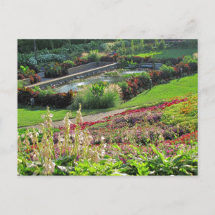 Cartão Postal Lincoln, Nebraska Sunken Gardens #224n 0224