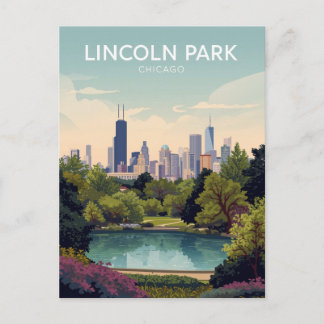 Cartão Postal Lincoln Park: Oásis Verde de Chicago
