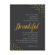 Linda, 1 Peter 3 Escritura Verse