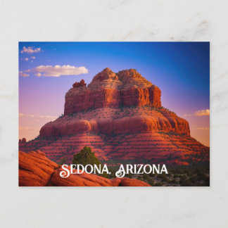 Cartão Postal Linda Arizona Sedona Red Rocks Arte Paisagista