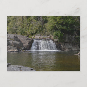 Cartão Postal Linda Cascata Nas Montanhas Appalachianas