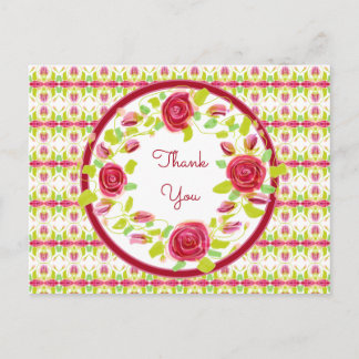 Cartão Postal Linda Flor Agradecida