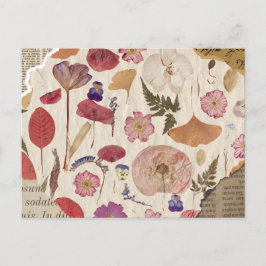 Cartão Postal Linda Floral Pressa
