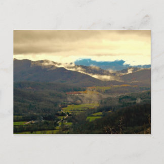 Cartão Postal Linda Foto de Paisagem da Carolina do Norte