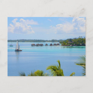 Cartão Postal Linda ilha de Bora Bora