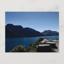 Cartão Postal Linda Nova Zelândia, Ilha do Sul