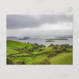 Cartão Postal Linda paisagem da Irlanda