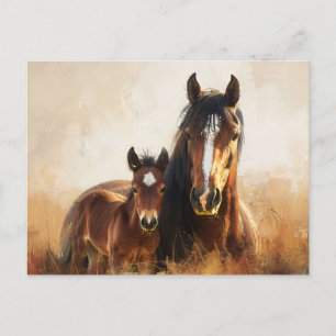 Cartão Postal Linda pintura Mare e Foto