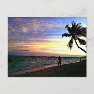 Cartão Postal Linda praia Panglao