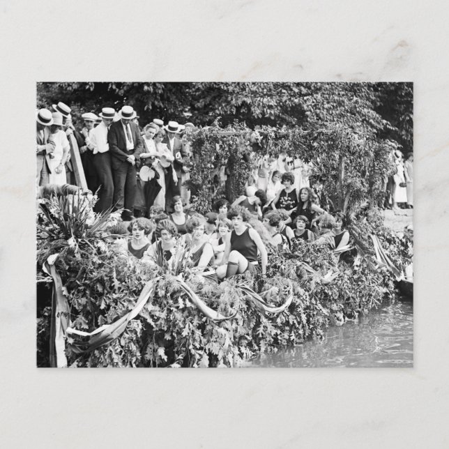 Cartão Postal Lindas Canoas, 1924 (Frente)