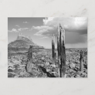 Cartão Postal Lindisfarne Castle