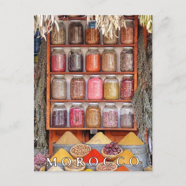 Cartão Postal Lindo Marrocos Marrakesh Vermelho Cidade Antiga So (Frente)