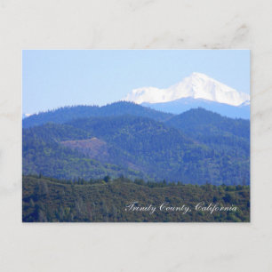 Cartão Postal Lindo Monte Shasta...