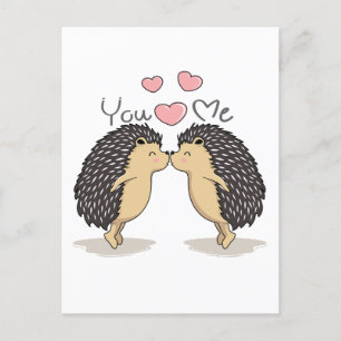 Cartão Postal Lindosouriços Beijando