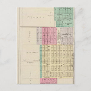 Cartão Postal Lindsborg, King City, Roxbury, Kansas