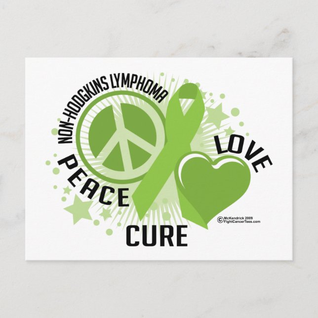 Cartão Postal Linfoma Não Hodgkins PLC (Frente)