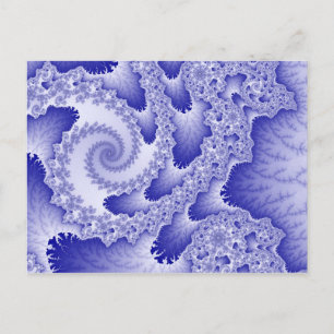 Cartão Postal Línguas Azuis