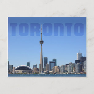 Cartão Postal Linha aérea de Toronto