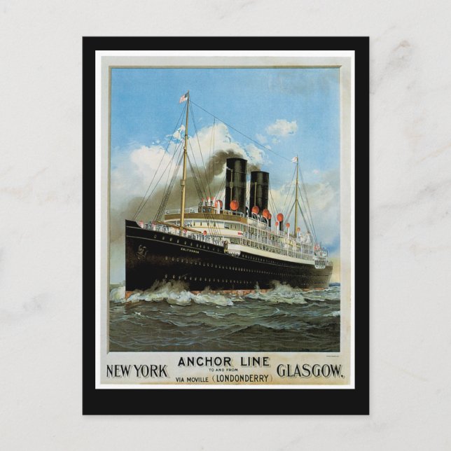 Cartão Postal Linha de Âncora (Frente)