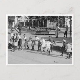 Cartão Postal Linha de Rastreamento do Cilindro