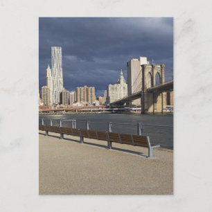 Cartão Postal Linha do horizonte de Manhattan, Nova Iorque