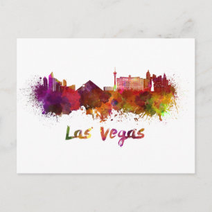 Cartão Postal Linha do horizonte em Las Vegas