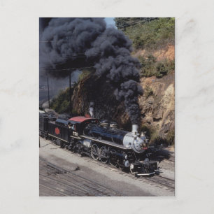 Cartão Postal Linha férrea Savannah e Atlanta, 4-6-2, n.o 750, A