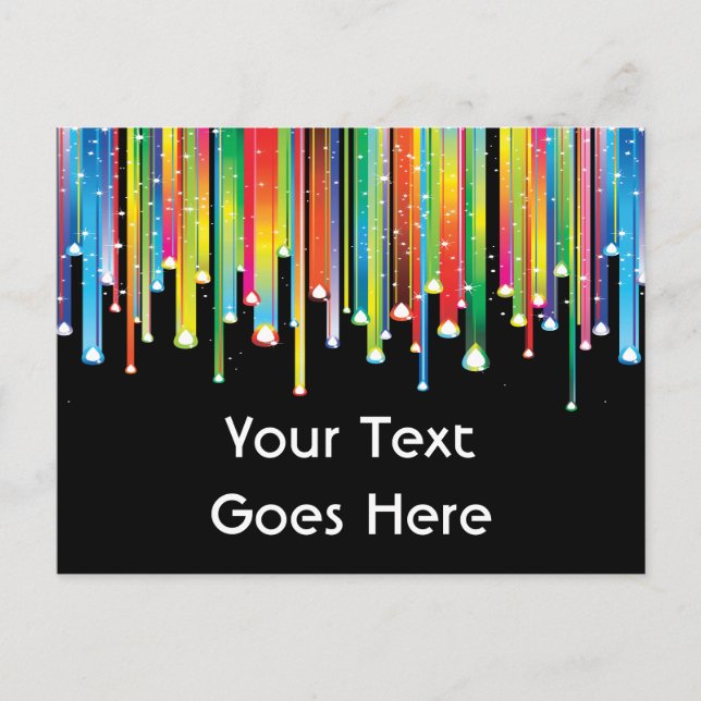 Cartão Postal Linhas de Separação do Cartão-Postal (Frente)