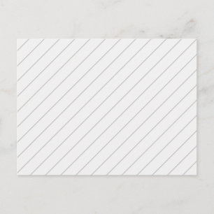 Cartão Postal Linhas Diagonais Finas