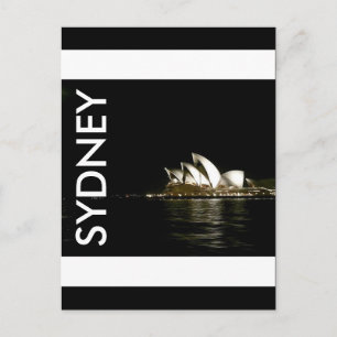 Cartão Postal linhas noturnas de sydney