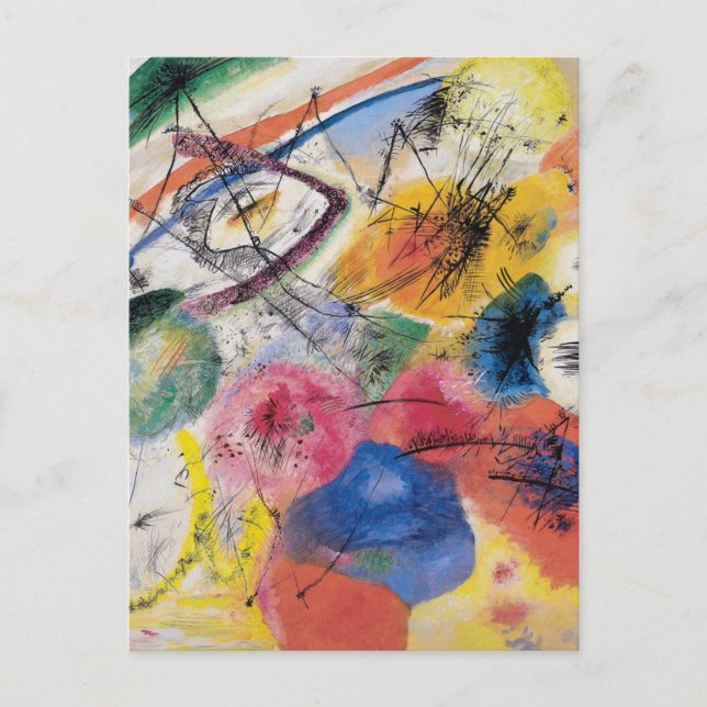 Cartão Postal Linhas Pretas (Frente)