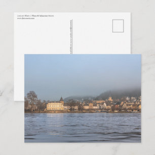 Cartão Postal Linz am Rhein Alemanha